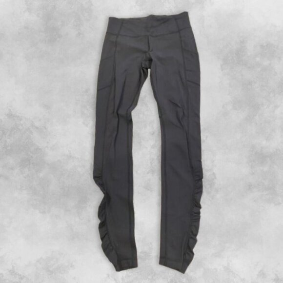 Lululemon Speed Tight III Leggings Ruched Ankle Full Length 28" Inseam Women's 6 - Picture 4 of 8